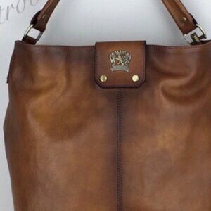Pratesi Firenze Leather Shoulder Bag Sant'Ellero